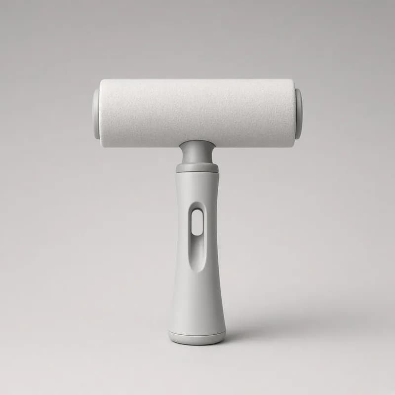 Reference photo of a reusable pet hair roller