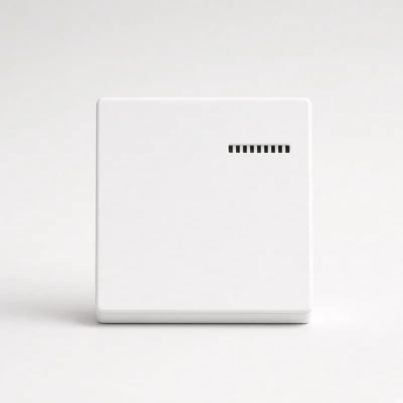 Reference photo of a small square temperature and humidity sensor