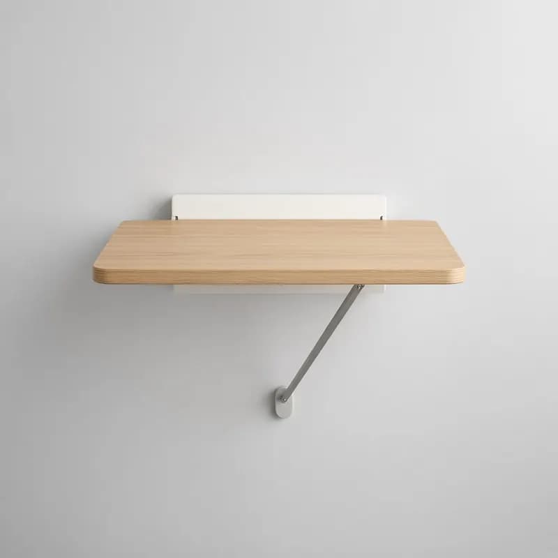 Reference photo of a wall-mounted folding desk in the open position